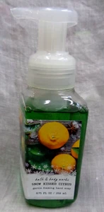 BATH & BODY WORKS Gentle Foaming Hand Soap 259ml 8.75 fl oz ~ SNOW KISSED CITRUS - Picture 1 of 3