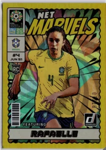 2023 Panini Donruss FIFA Women's World Cup Gold Net Marvels Rafaelle #07/10 - Picture 1 of 2