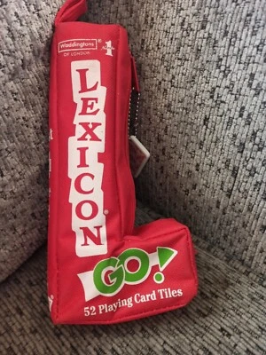 Tile Game Waddingtons Lexicon GO! Lex icon Pieces Sealed Complete In Bag - Image 1 of 2