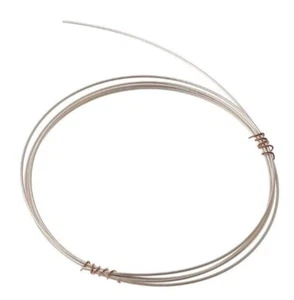 1 metro di filo rotondo nuovo d'argento 925 da 1mm per gioielli - Foto 1 di 1