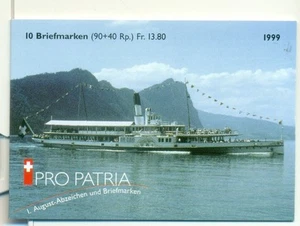 NAVI - BOOTE SCHWEIZ 1999 "Pro Patria" Heft - Bild 1 von 1