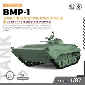 SS87619 HO Scale Railway Military Model Soviet BMP-1 Infantry Fighting Vehicle - Picture 1 of 6