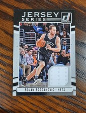 2016-17 Donruss Jersey Series #5 Bojan Bogdanovic, Nets, Pistons, Game Worn