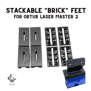 Ortur Laser Master 2 piedi di mattoni impilabili compatibili con mattoni da costruzione comuni - Foto 1 di 4