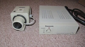 PANASONIC CCTV CL120 CAMERA & WV-PS11A POWER SUPPLY - Picture 1 of 1