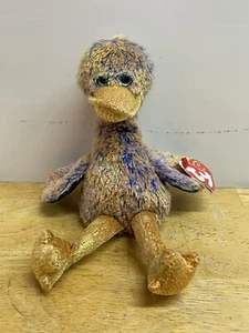 TY Dinky the Duck Beanie Baby Birthday 09/25/2000 Retired - Picture 1 of 8