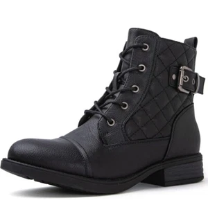 🔥NEW🔥Women's Combat Boots Ankle Booties Fashion Comfortable Boots For Women - Picture 1 of 32