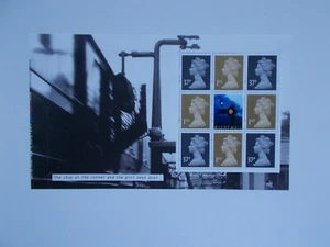 2004 SG 1668o 1st Class & 37p x4 Prestige Booklet Pane Letters by Night DX32 U/M - Picture 1 of 1