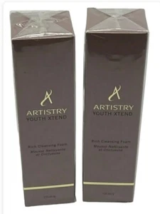2pcs Amway ARTISTRY Youth Xtend Rich Cleansing Foam Mousse 125 mL/g OVERSTOCK - Picture 1 of 2