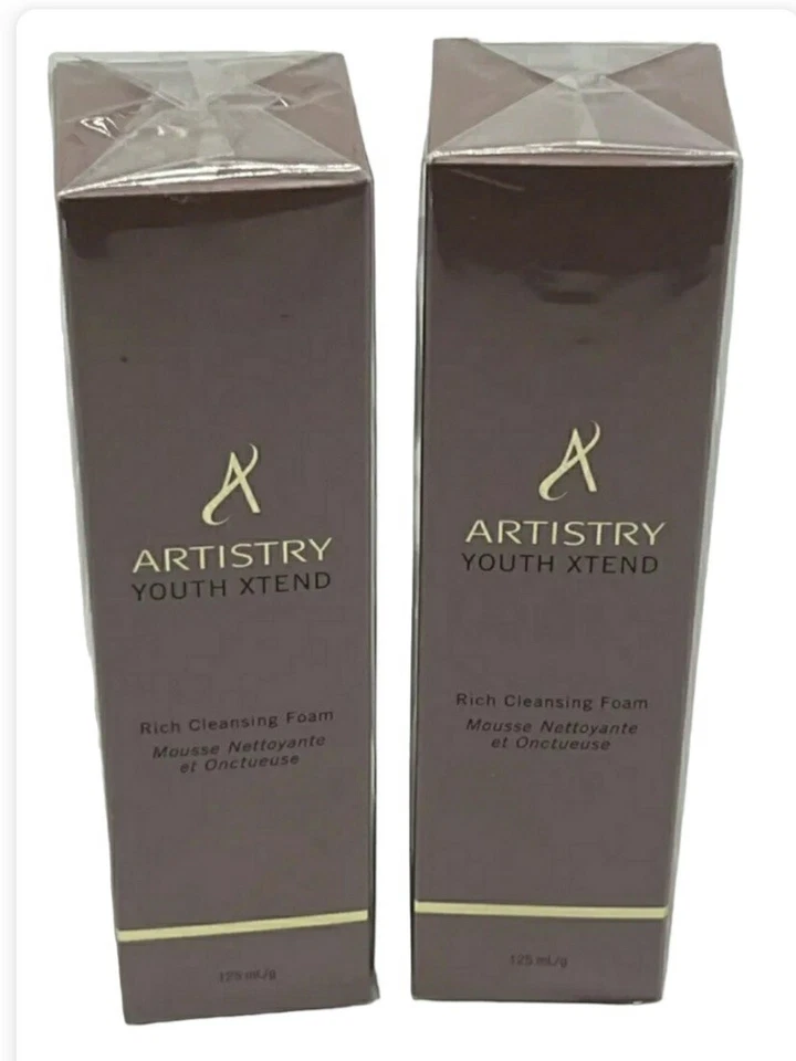 2 шт. Amway ARTISTRY Youth Xtend Богатый Очищающий Пенный Мусс 125 мл/г ИЗБЫТОК - Изображение 1 из 2