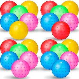 Jerify 24 Pieces Spiky Bounce Ball Toy for School Party Play Outdoor Indoor - Picture 1 of 6