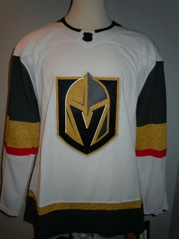 VEGAS GOLDEN KNIGHTS - adidas Authentic Away Jersey - Men's Size (52) $180 NEW Cover
