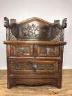 Chinese Natural Rosewood Hand carved Exquisite Small Chests 6842
