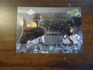 Michael Jordan Space Jam 1996 UD Jordan's Silver Screen SP Insert # JS12 - Bild 1 von 2