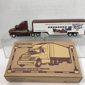 Maine a California Ertl coleccionable cabina GMC blanca con remolque, fundido a presión 1/64 nuevo en caja - Imagen 1 de 16