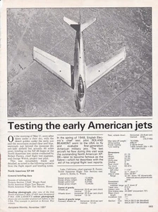 Informe de aeronaves North American XP-86 11/9/2024c - Imagen 1 de 1