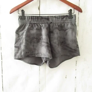 Pantalones Cortos Under Armour S Pequeños Gris Tie Dye Ajustados Sin Forro - Imagen 1 de 3
