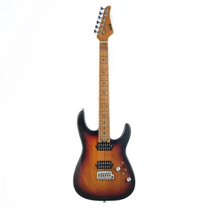 EART guitar EYP-OMNI 24,Roasted Book-match Mahogany Body,Stainless Steel Frets - Picture 1 of 25
