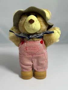 VINtAGE 1986 7" DUDLEY FURSKIN PLUSH BEAR TOY CB-3 - Picture 1 of 4