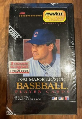Súper paquete de béisbol MLB Pinnacle Series 2 1992 caja sellada de fábrica Ryne Sandberg Foto 1 de 4