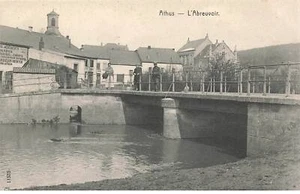 MIKIDP16-032- Belgien Athus L Nagertränke Brücke - Bild 1 von 2
