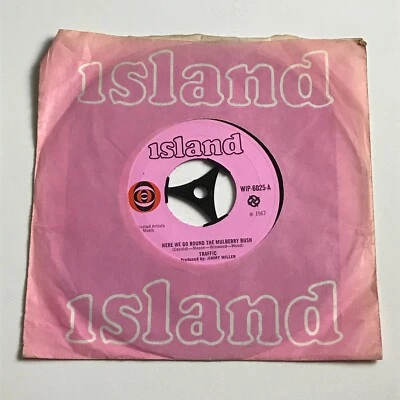 Traffic - Here We Go Round The Mulberry Bush 7" Vinyl Record - WIP-6025 - Image 1 of 3