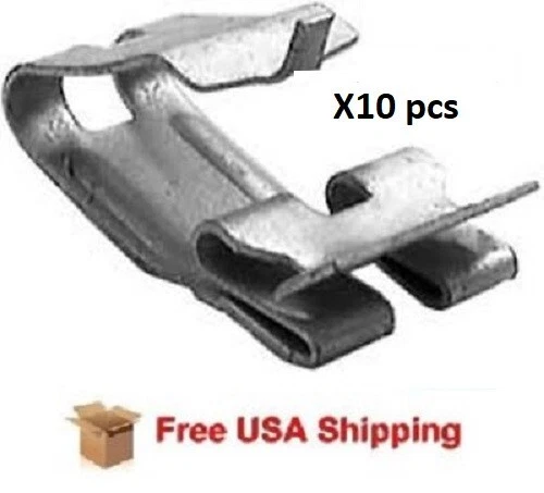 10 CLIPS DE REJILLA NUEVOS PARA GM 1500 2500 3500 GMC SYCLONE BLAZER S10 SONOMA 4X4 Foto 1 de 1