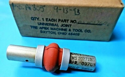 U-Joint MS20271-B6 Apex Heavy Duty Universal Joint Aerospace Aircraft Helicopter - Image 1 of 4