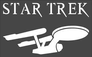 1- 5x8 inch Stencil, (VJ-91) Star Trek Enterprise (6mil)***** - Picture 1 of 2
