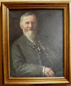 MARY BELLE WILLIAMS, IMPORTANT CALIFORNIA IMPRESSIONIST mega RARE OIL ANTIQUE CA - Picture 1 of 12