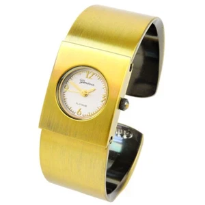 Reloj brazalete brazalete mujer latón tamaño pequeño acabado cepillado - Imagen 1 de 6