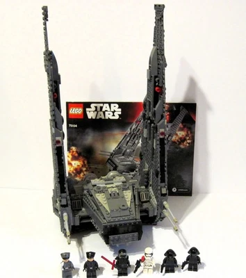 Lego Star Wars 75104 Kylo Ren’s Shuttle 100% Complete w/Box, Manual & Minifigs ! - Image 1 of 4