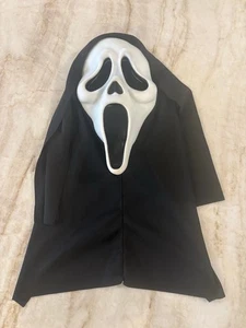 Disfraz de Halloween Easter Unlimited Inc Ghostface Scream talla única negro blanco - Imagen 1 de 5