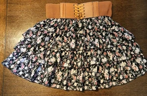 New Look 915 Generation Floral Layered Skirt. Age 10-11 Years. Fits Size 10 - Picture 1 of 6