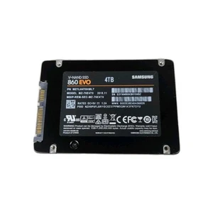 Samsung 4TB 860 EVO MZ-76E4T0 2.5" SATA III SSD MZ7LH4T0HMLT 100% 1Day - Picture 1 of 6