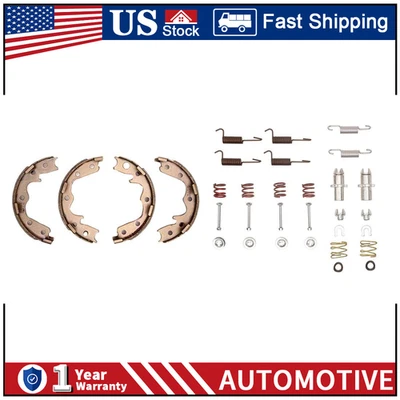 Parking Brake Shoe Set & Hardware Kit For Nissan 300ZX 1996 1995 1994 1993 1992 - Image 1 of 4