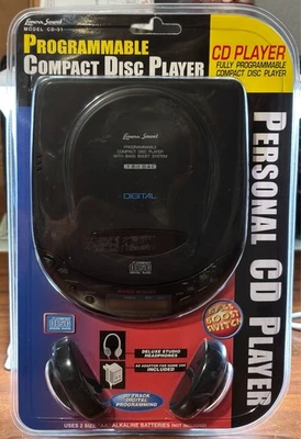 NEW Lenoxx Sound CD-51 Portable CD Player - Factory Sealed | Vintage 1999 NOS - Image 1 of 4