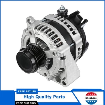 Alternator Fit Chevrolet Silverado GMC Sierra 2014-2019 1500 5.3L 6.2L US New - Image 1 of 4