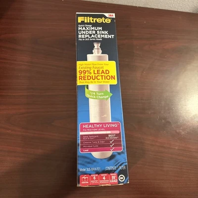 NIOB Filtrete 3US-Max-F01 Maximum Under Sink Replacement Water Filter - Image 1 of 3