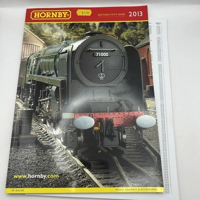 Hornby Model Railway 2013 Edition Fifty Nine Catalogue / Brochure + Price Guide - Image 1 of 4