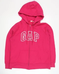 GAP Women's Pink Full Zip Hoodie - Size L - Picture 1 of 12