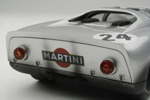 Exoto | 1:18 | RACE WEATHERED | 1968 Martini Lufthansa Porsche 910-6 No. 24 - Picture 1 of 14