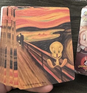 Looney Tunes Masterpieces playing cards (Tweety) VERY RARE 2000 - Picture 1 of 3