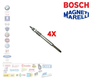 KIT 4 PZ CANDELETTA ALFA 147 159 FIAT BRAVO STILO GRANDE PUNTO 1.9 BOSCH MARELLI - Foto 1 di 3