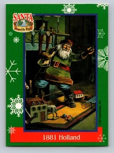 1881 Holland 1995 TCM Santa Around the World: Santa & Snowflakes #64 Karte - Bild 1 von 2