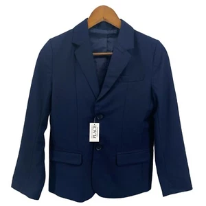 Childrens Place Jacket Boys size 10 Blue Single Breasted 2Button Sport Coat New - Picture 1 of 8
