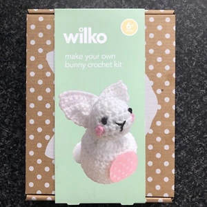 Make Your Own Bunny Crochet Kit, New - Picture 1 of 4