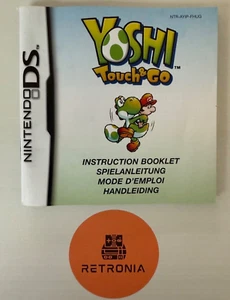 Yoshi Touch & Go Nintendo DS Instruction Manual PAL Version - Picture 1 of 3