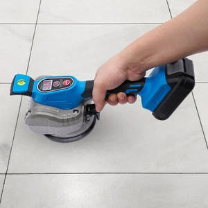 Máquina de vibración de azulejos azules 80 kg capacidad de carga portátil coche nivelación colocador de azulejos - Imagen 1 de 22