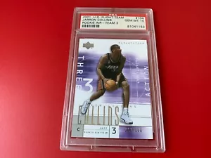 Jarron Collins 2001 UD Flight Team novato Air/tarjeta 500 #104 PSA 10 gemas como nueva - Imagen 1 de 2